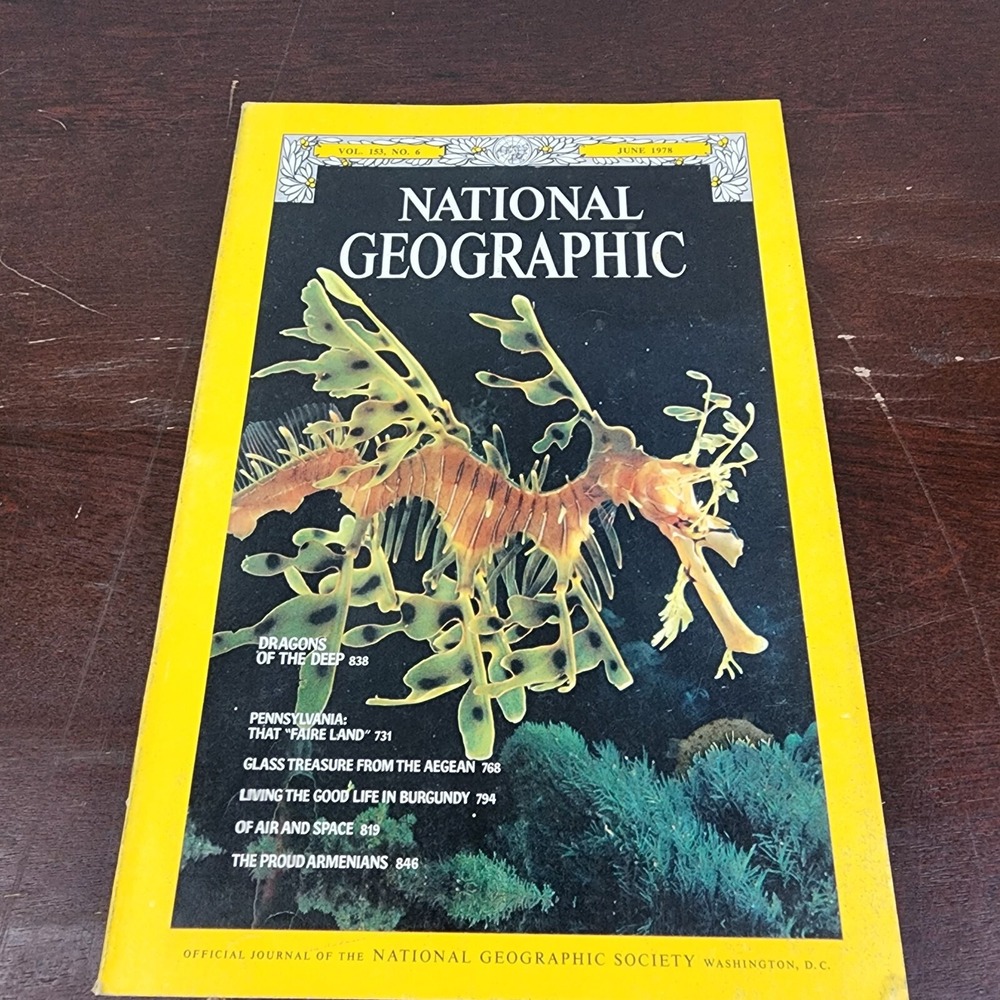 National Geographic Magazine June 1978‎ No Insert